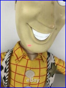 GIANT TOY STORY WOODY DOLL (1995) Soft Body, Hard Head 3ft