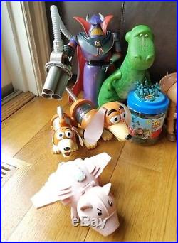 HUGE Toy Story Lot Singing Woody Doll Talking Pull String Jessie Buzz and More