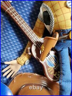 Hasbr0 Disney Pixar Toy Story Jessie Woody Pull Strings Dolls New In Box Rare