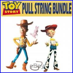 Hasbro Toy Story Pull String Woody and Jessie Talking Doll Bundle. Free Shipping