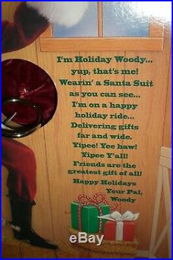 Holiday Hero Woody doll as Santa Holiday Hero Series by Mattel