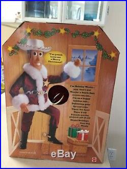 Holiday Hero Woody doll as Santa Holiday Hero Series by Mattel