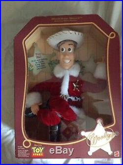 Holiday Hero Woody doll as Santa Holiday Hero Series by Mattel Mint in Box