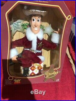 Holiday Hero Woody doll as Santa Holiday Hero Series by Mattel New Unopened