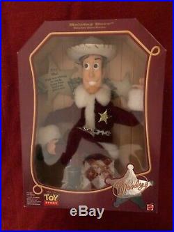 Holiday Hero Woody doll as Santa Holiday Hero Series by Mattel New Unopened