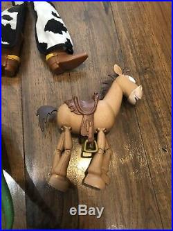 Huge Lot Of Disney Toy Story 15 Talking Doll Woody Jessie And Buzz Lightyear