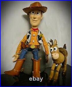 INTERACTIVE SIGNATURE COLLECTION Woody and Bullseye Action Figure Doll THINKWAY