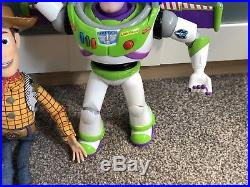 Interactive Buzz Lightyear & Woody Toy Story Disney Pixar Figures Dolls Talking
