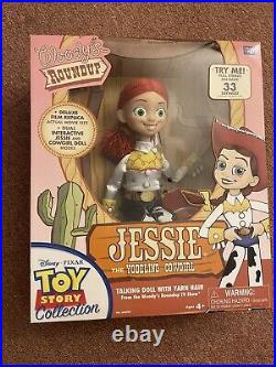 JESSIE The Yodeling Cowgirl TOY STORY Woody's Round-Up Talking Pull-String Doll