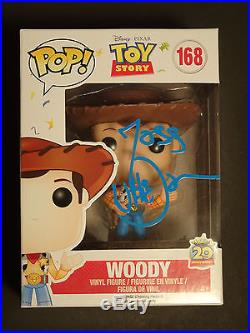 Joss Whedon Signed Autographed Pop Funko Woody Toy Story Action Figure Doll Rare