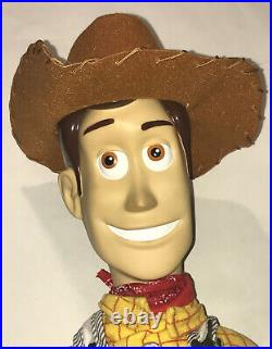 Jumbo Disney Toy Story 2 Cowboy Woody & Cowgirl Jessie Plush Doll Disneyland NWT