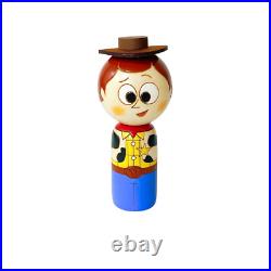 Kokeshi Japanese Wooden Doll Toy Story Woody 12 cm Japan New
