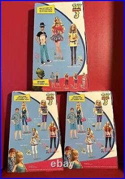LOT OF 3 Disney Pixar Toy Story 3 -Barbie Loves Buzz, Woody & Ken Loves Barbie