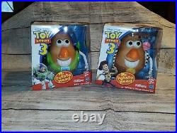 LOT OF Toy Story 3 Mr Potato Head Spud Buzz Lightyear and Woody NEW IN BOX