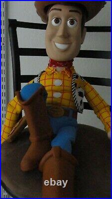 Large 32 TOY STORY Woody Doll USED CLEANED SANITIZED REFURBISHED-PERFECT
