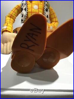 Large Jumbo Toy Story Woody 32 Plush Toy Doll Cowboy Sheriff Disney Mattel