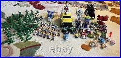Large Lot Disney Pixar Toy Story Figures Vehicle Accessory Buzz Woody No McD's
