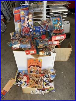 Large Lot Of Pixar Toy Story Characters