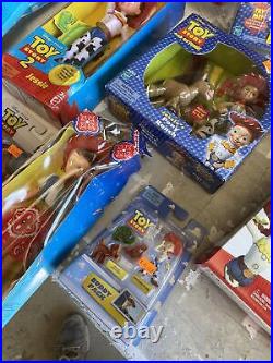 Large Lot Of Pixar Toy Story Characters