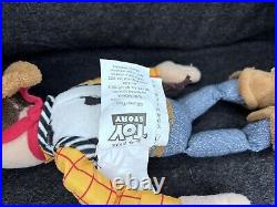 Lot 5 Collectible Disney/ Pixar Toy Story and Jesse Talking And Woody Stuff Toy