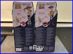 Lot of Disney Toy Story WOODY 16 & JESSIE 15 Talking Figures Pixar