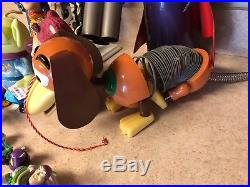 Lot of Toy Story dolls figures Woody Jessie Buzz talking plush Zurg Pork Chop