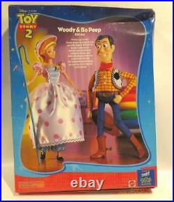 MATTEL Disney Toy Story 2 WOODY & BO Doll Figure From Japan