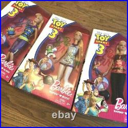 Mattel Barbie Doll Toy Story 3 3 Body Set Woody Buzz Alien Unopened