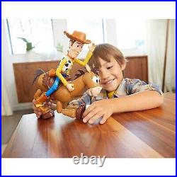 Mattel Disney Pixar Toy Story Woody And Riideable Bullseye Poseable Age 3+ Gdb91