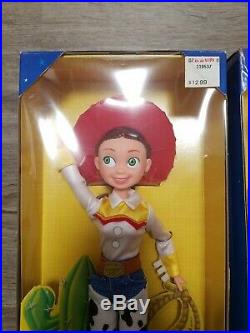 Mattel Disney Toy Story 2 Woody Bo Peep Jessie Dolls Limited Edition Series 1999