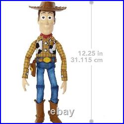 Mattel Talking Woody Roundup Fun Disney Pixar Soft Ragdoll 12 In 4+ New1 Hfy35