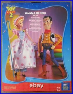 Mattel Toy Story 2 Woody and Bo Peep Gift set / Toy Story 2