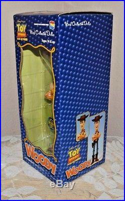 Medicom Pixar Toy Story WOODY Vinyl Collectible Doll CVD Janie rocky andy sid