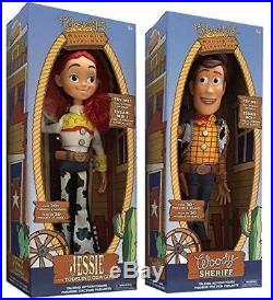 NEWDisney Store Exclusive Toy Story 3 Talking Woody and Jessie Dolls