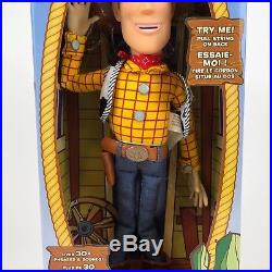 NEW Toy Story 3 Advance 16 Woody Talking Action Figure Doll 30 Phrases Roundup