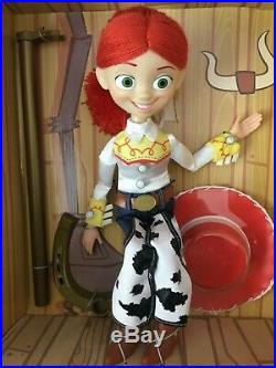 NEW Toy Story JESSIE YODELING COWGIRL Woodys Roundup Talking Doll 33 phrases