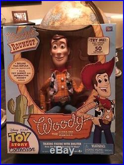 NEW! Toy Story Woody's Roundup Talking Sheriff Woody Doll RARE