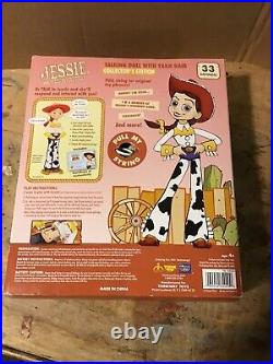 NIB, Disney Pixar Toy Story Collection Jessie Yodeling Cowgirl Doll Talking
