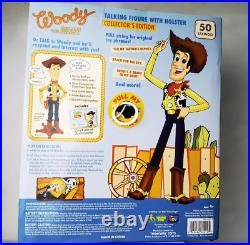 NIB Disney Pixar Toy Story Signature Collection Talking Woody The Sheriff