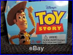 NIB ORIGINAL 1995 Toy Story Talking Woody Pull String 16 ThinkWay Disney Toys