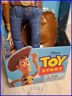 NICE! Vintage 1995 Toy Story DISNEY PIXAR Original Pull-String TALKING WOODY