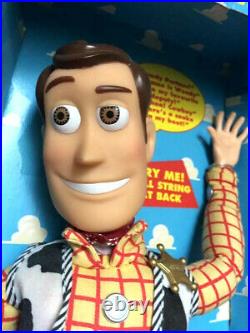 NOSVintage DISNEY TOY STORY WOODY PULL-STRING TALKING DOLLNew In BoxTHINKWAY
