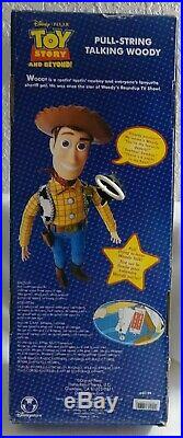 New DISNEY STORE TOY STORY BEYOND TALKING COWBOY WOODY FIGURE Electronic Doll