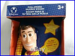 New DISNEY STORE TOY STORY BEYOND TALKING COWBOY WOODY FIGURE Electronic Doll