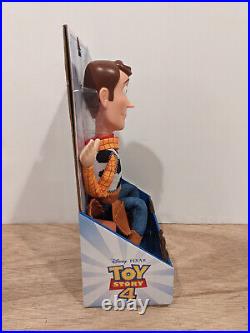 New Disney Pixar Toy Story 4 Woody Doll Soft & Huggable Detachable Cowboy Hat
