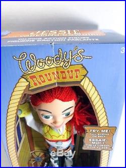 New Disney Pixar Toy Story Jesse The Yodeling Cowgirl Woody's Roundup