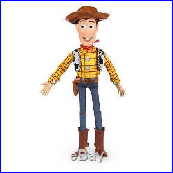 New Disney Store Exclusive Toy Story Woody Pull String Talking Sheriff Doll 16