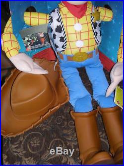 New Disney Toy Story Childs Life Size Woody Doll 3ft #1 Seller! Great Gift