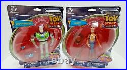 New Rare Disney Store Talking Toy Story 10th Anniversary Woody & Buzz NIP