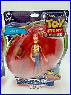 New Rare Disney Store Talking Toy Story 10th Anniversary Woody & Buzz NIP